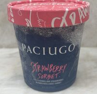 Strawberry sorbet