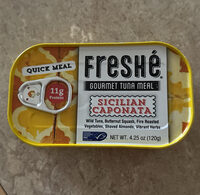 Sicilian Caponata Gourmet Tuna Meal