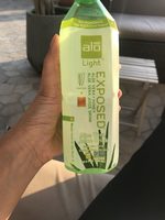 Light aloe vera juice drink