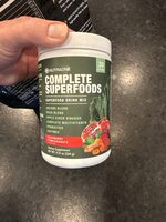 Complete Superfoods Superfood Drink Mix Raspberry Pomegranate