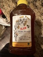Raw pure honey