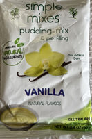 Vanilla Pudding Mix & Pie Filling