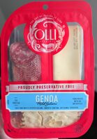 Genoa Mild Salami with Fontina and Artisanal Crackers