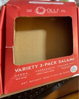 Variety 3-pack salami
