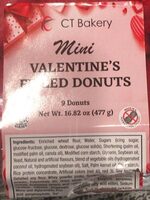 Mini Valentine’s Filled Donuts