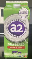 A2 grassfed whole milk