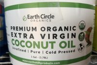 Premium organic extra virgin coconut oil