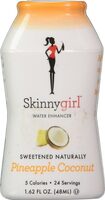 Pineapple coconut water enhancer sweetened naturally