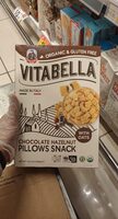 Whole grain chocolate hazelnut pillows snack imp