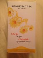 Hampstead Tea, Camomile, Organic Herbal Infusion, 20 Sachets, 0.88 Oz 25 G