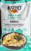 Wakame seaweed ramen noodles, wakame seaweed