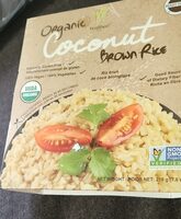 Organic coconut brown rice