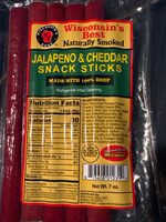 Jalapeno & Cheddar Snack Sticks