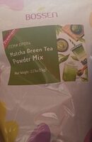 Matcha green tea powder mix