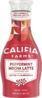 Peppermint Mocha Cold Brew Coffee With Almondmilk
