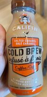 Salted Caramel Cold Brew Coffee With Almondmilk
