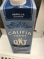Vanilla oat drink