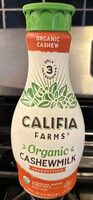Organic Cashewmilk Unsweetened