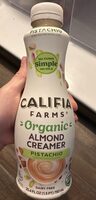 Organic Almond Creamer Pistachio