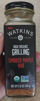1868 Organic Grilling Smoked Maple Rub