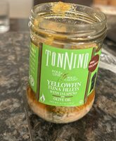 Yellowfin tuna fillets with jalapeño