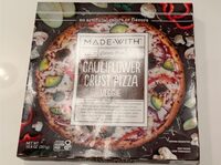 Cauliflower Crust Pizza Veggie
