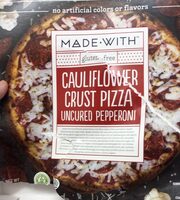 Culiflower Crust Pizza uncured pepperoni