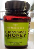 Raw beechwood honey