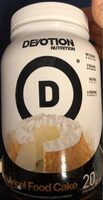 Angel food cake protein powder