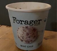 Mint chip frozen dessert