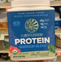 Unflavored Protein warrior blend