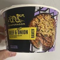 Beef and Crispy Onion Rame