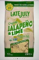 Jalapeno lime tortilla chips