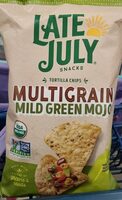 Organic Mild Green Mojo Multigrain Tortilla Chips