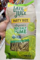 Organic Sea Salt & Lime Restaurant Style Tortilla Chips