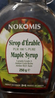 Sirop D'érable 250g Pur 100% Origine Canada