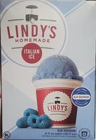 Blue raspberry italian ice