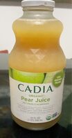 Organic Pear Juice
