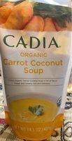 Organic Carrot Coconut Soup