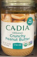 Organic Crunchy Peanut Butter