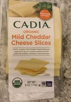 Organic Mild Cheddar Cheese Slices