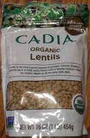 Organic Lentils