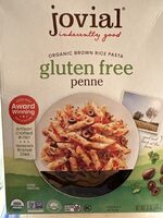 Organic brown rice pasta gluten free penne