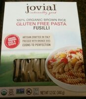 Gluten free fusilli