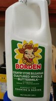 Cultured whole buttermilk