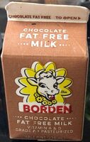 Chocolate Fat Free Milk