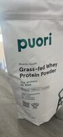 Pasture raised whey protein powder