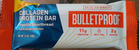 Vanilla shortbread collagen protein bar, vanilla shortbread