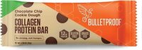 Chocolate chip cookie dough collagen protein bar
