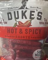 Hot and spicy sausages